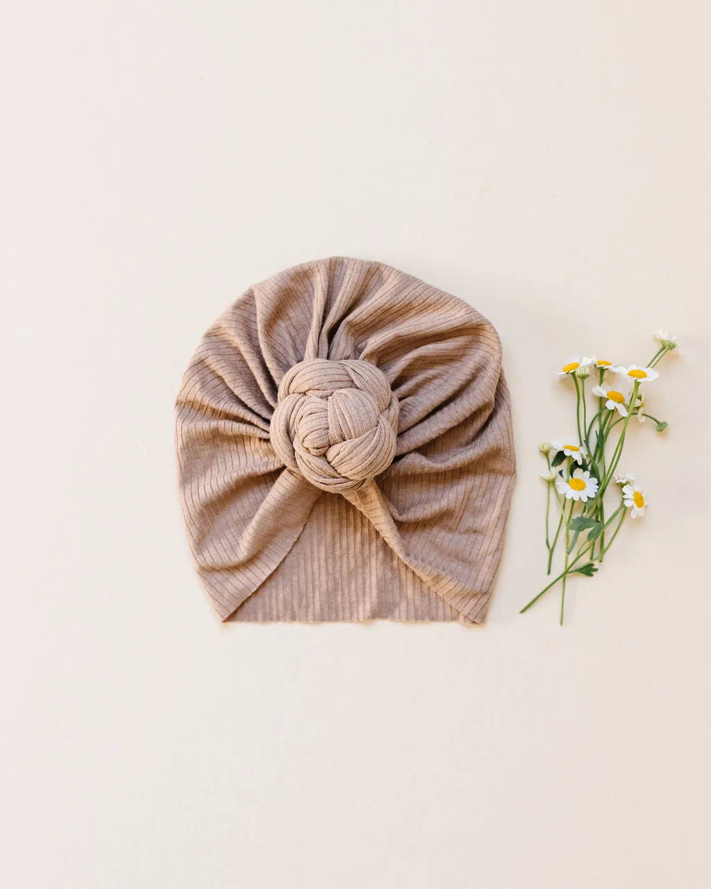 Little Knots Turban in Caramel Reverie Threads - Main Image