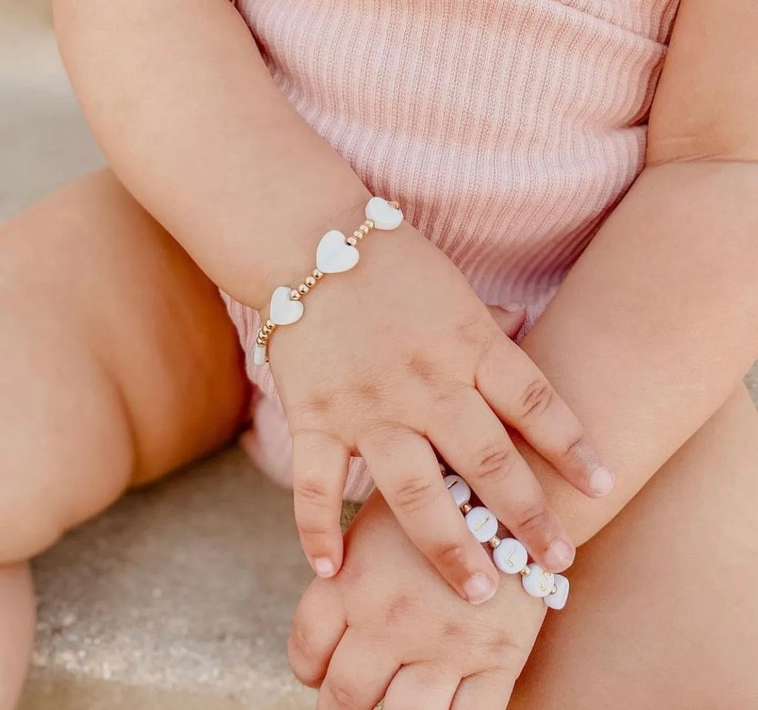 Mommy & Me Heart of Gold Bracelet - 14K Gold Filled