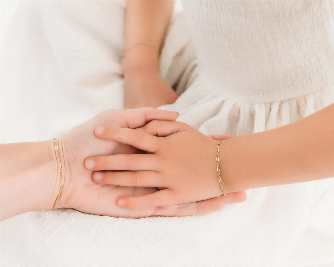 Mommy & Me Stella Bracelet - 14K Gold Filled