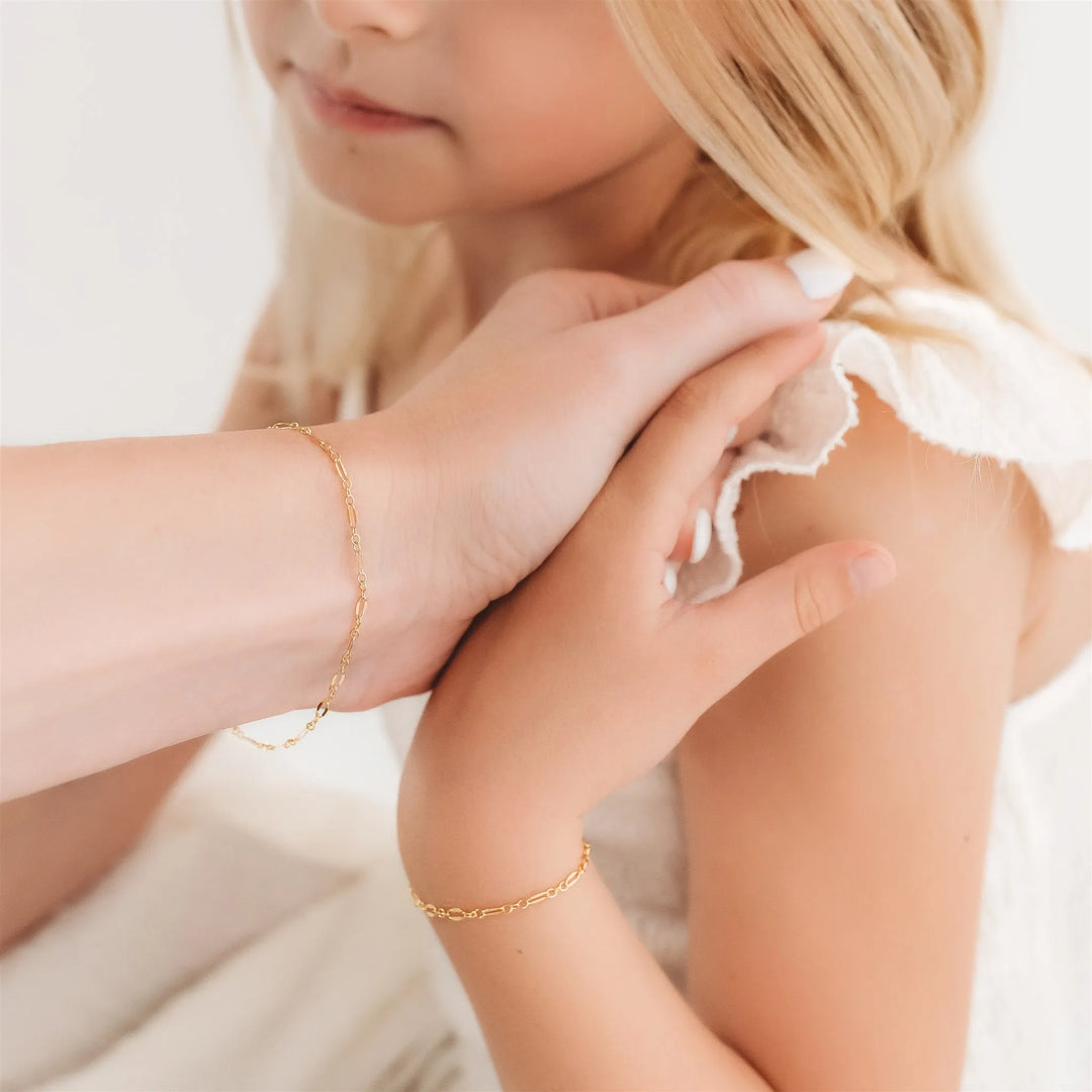 Mommy & Me Stella Bracelet - 14K Gold Filled