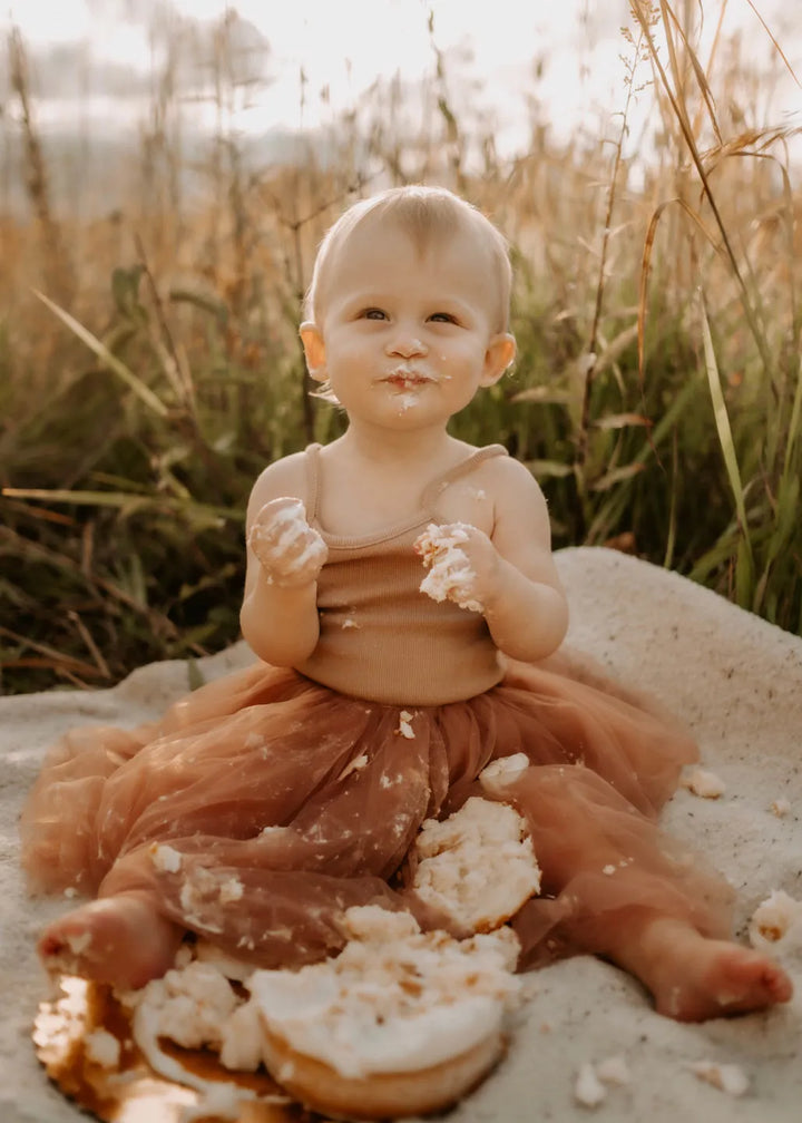 Ballerina Dress in Mauve