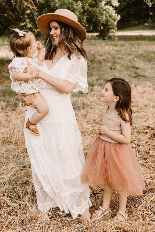 Ballerina Dress in Mauve