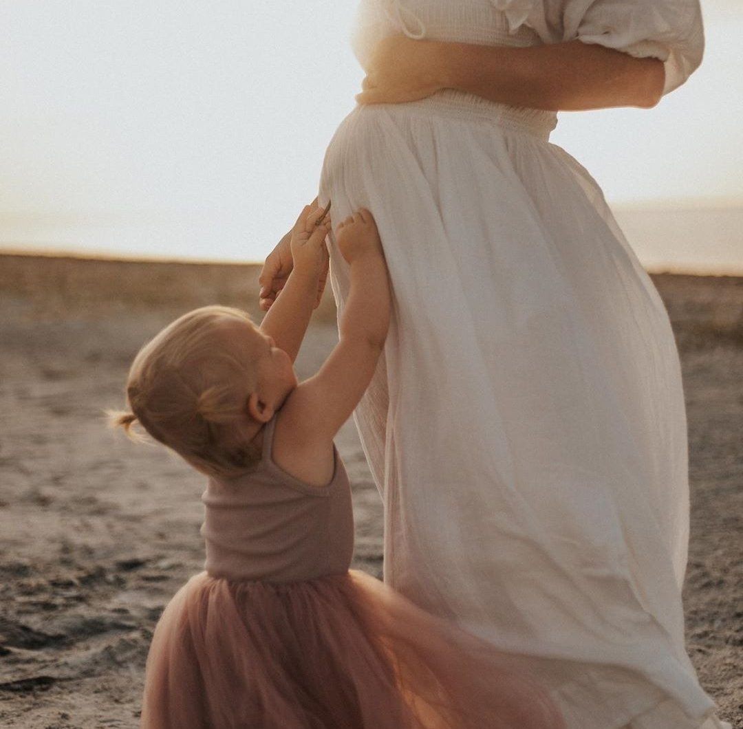 Ballerina Dress in Mauve