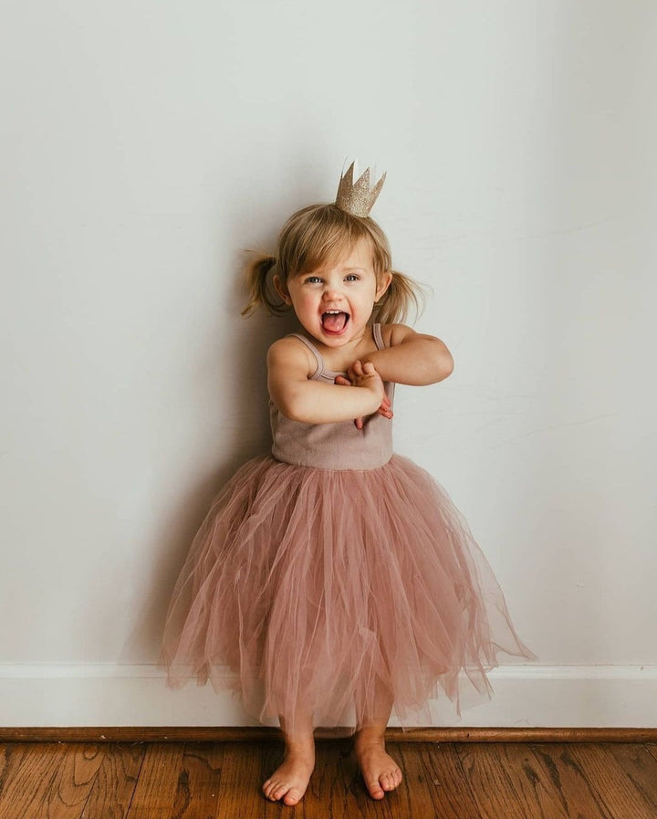 Ballerina Dress in Mauve