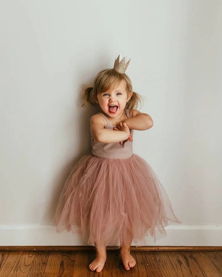 Ballerina Dress in Mauve