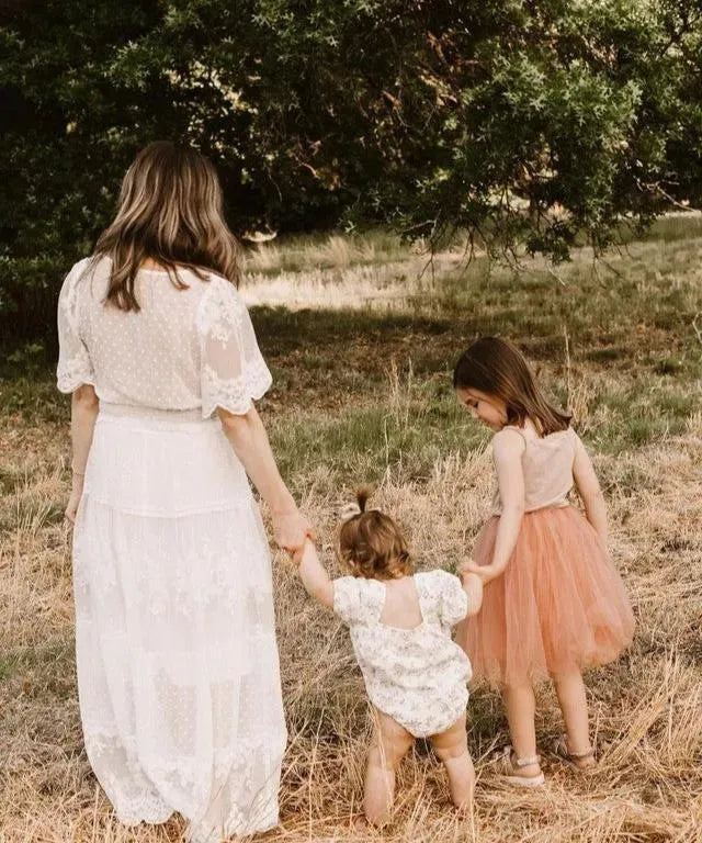 Ballerina Dress in Mauve