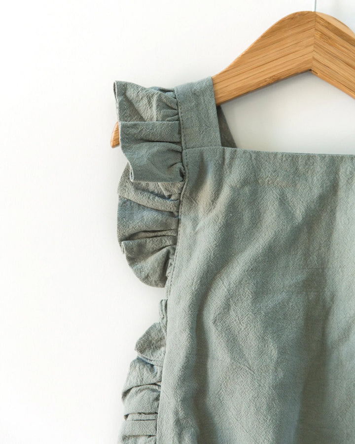 Evelyn Romper in Sage Green - Reverie Threads