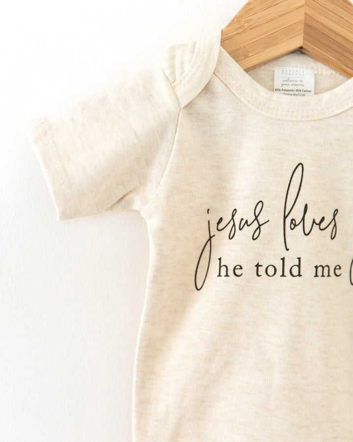 Jesus Loves You Bodysuit - Reverie Threads