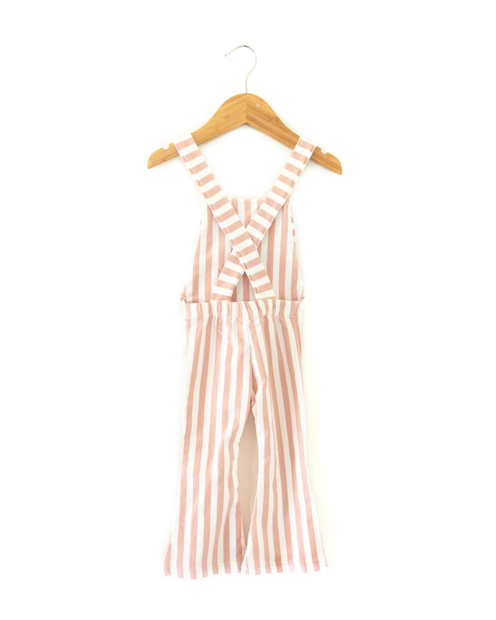 Hippie Vibes Jumpsuit in Pink Stripes