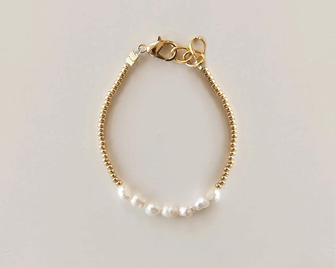 Mama & Me Little Lady Pearl Bracelet - Reverie Threads