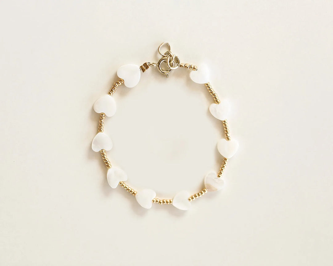 Mommy & Me Heart of Gold Bracelet - 14K Gold Filled