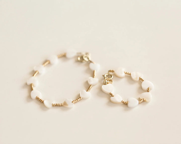 Mama & Me Heart of Gold Bracelet - Reverie Threads