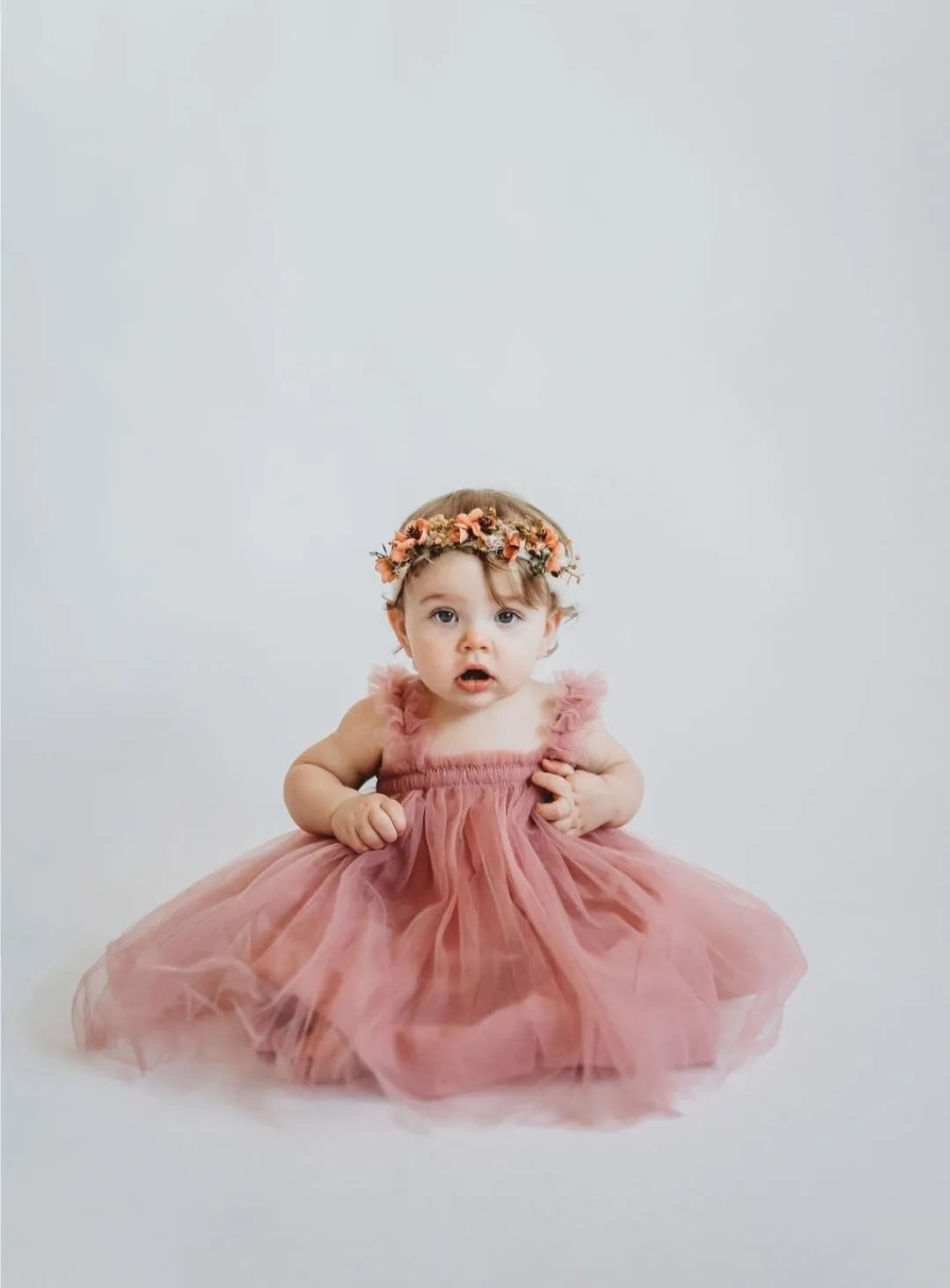 Daphne Dress in Dusty Rose