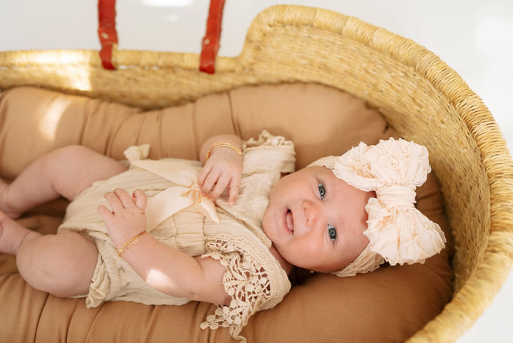 Little Swoon Headband in Nude