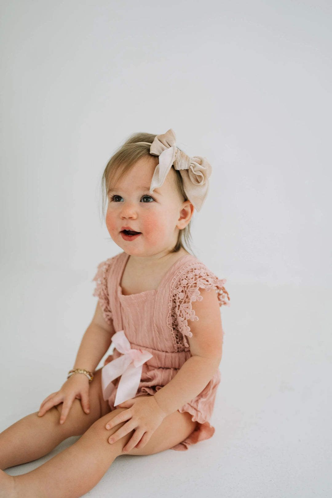 Abigail Headband in Velvet Oatmeal