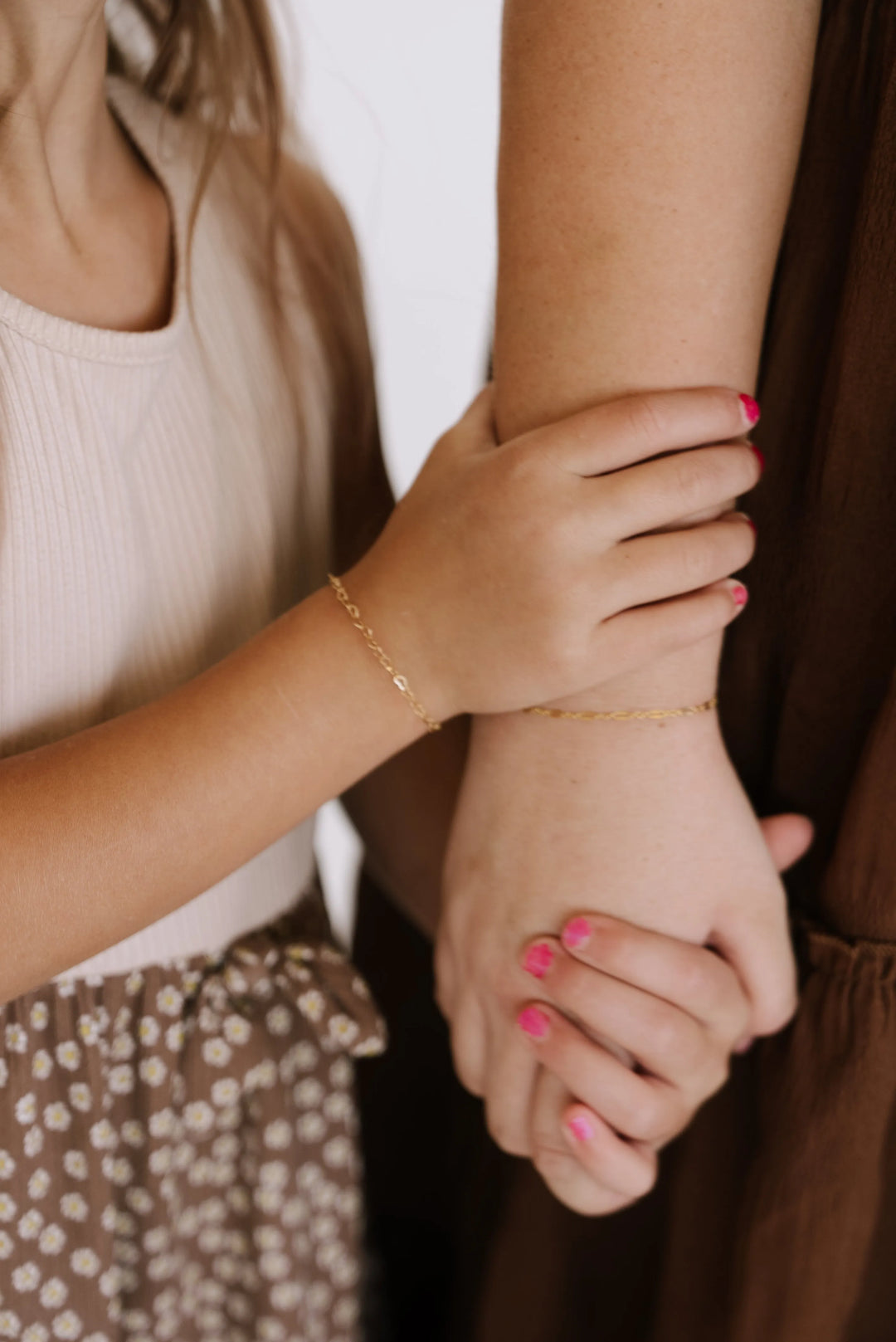 Mommy & Me Golden Love Bracelet - 14K Gold Filled