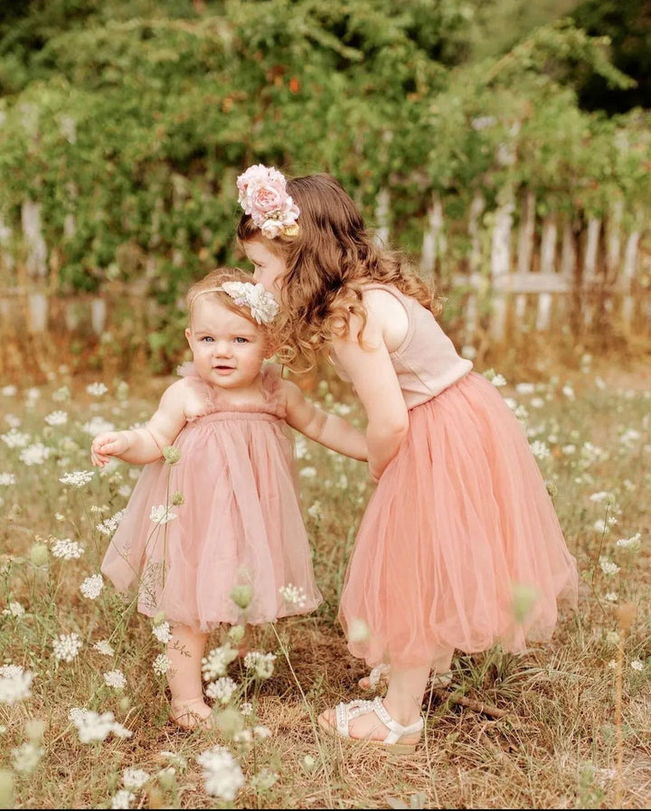 Daphne Dress in Dusty Rose