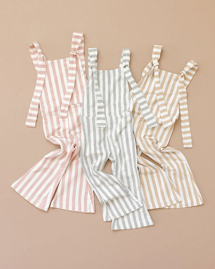 Hippie Vibes Jumpsuit in Pink Stripes