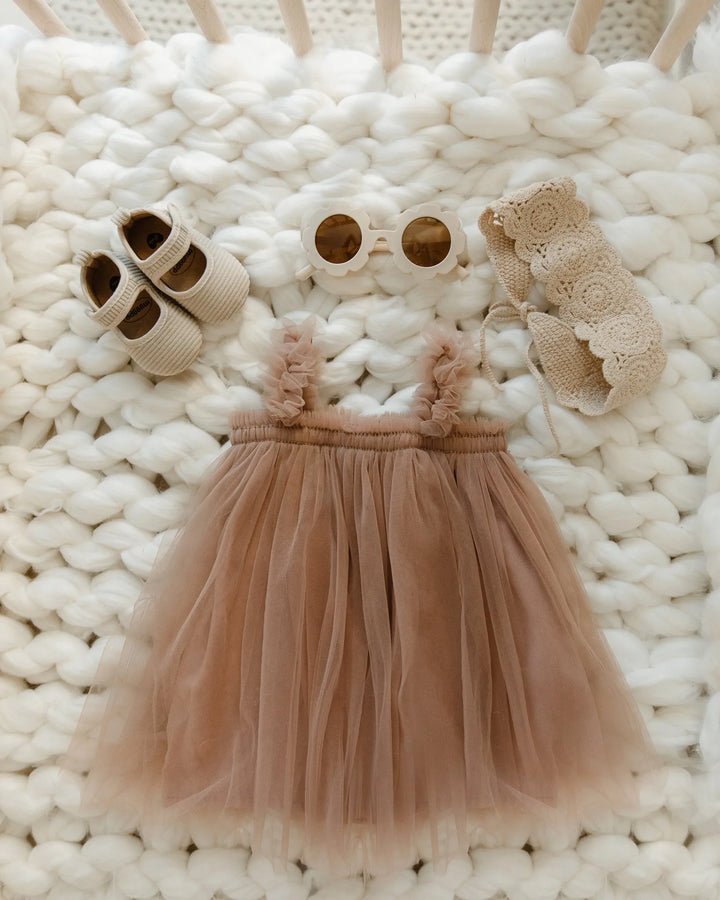 Daphne Dress in Dusty Rose