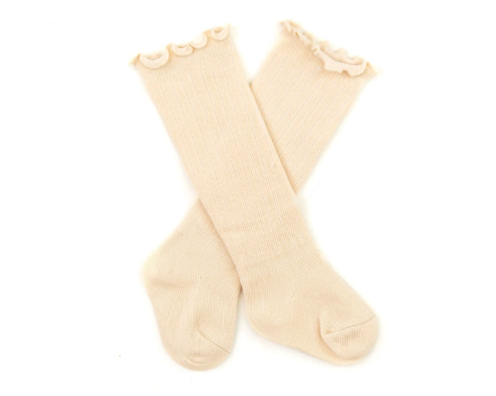 Eden Socks in Beige - Reverie Threads