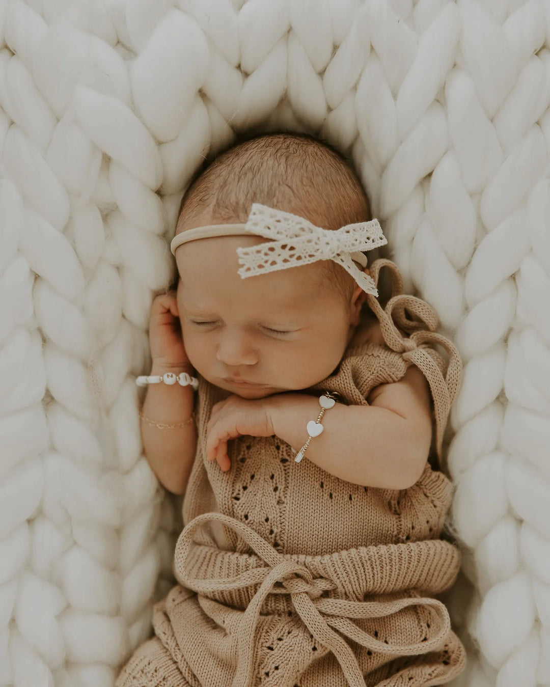 Classic Lacey Bow Headband