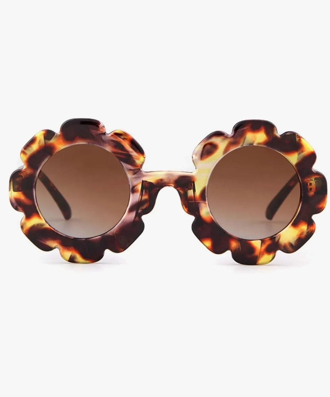 Flower Sunnies in Brown