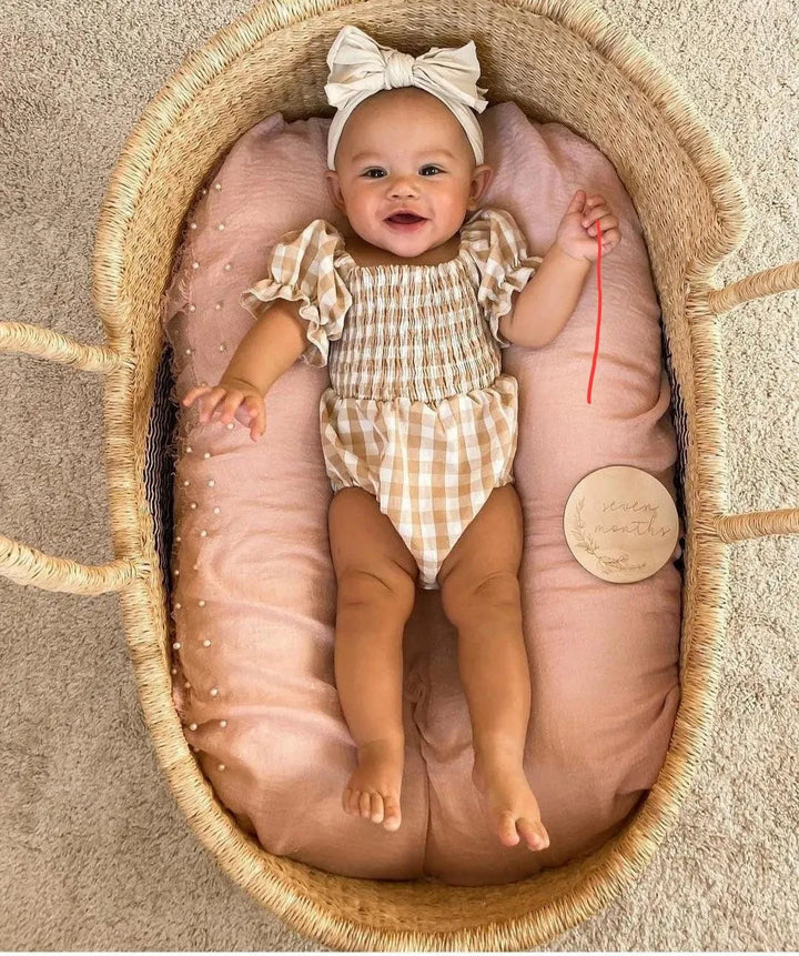 Greta Romper in Buffalo Beige