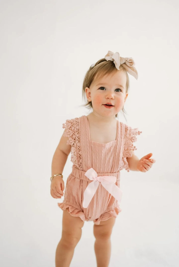 Luxe Romper in Pink