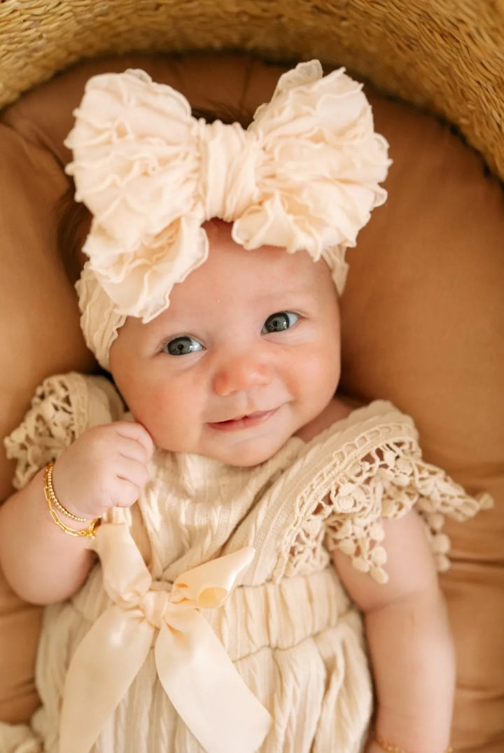 Luxe Romper in Natural