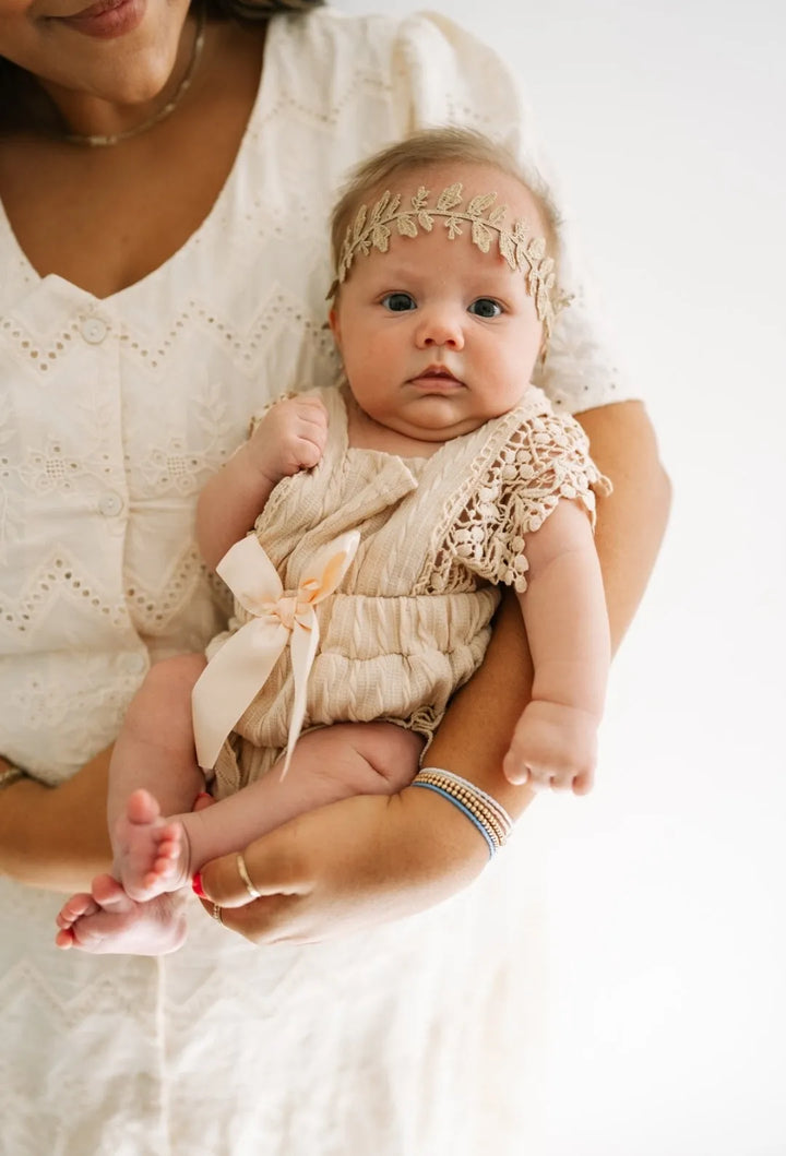 Luxe Romper in Natural