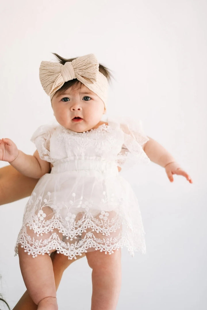 Wren Romper in White