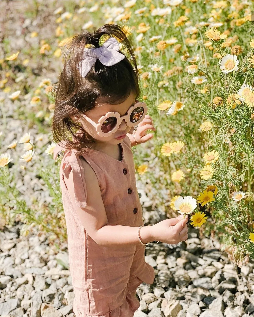 Jules Romper in Earthy Orange