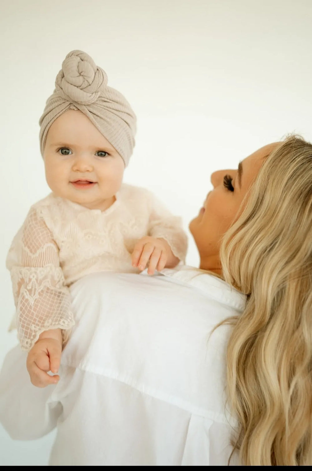 Little Knots Turban in Oatmeal