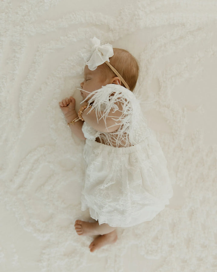 Harlow Headband in White