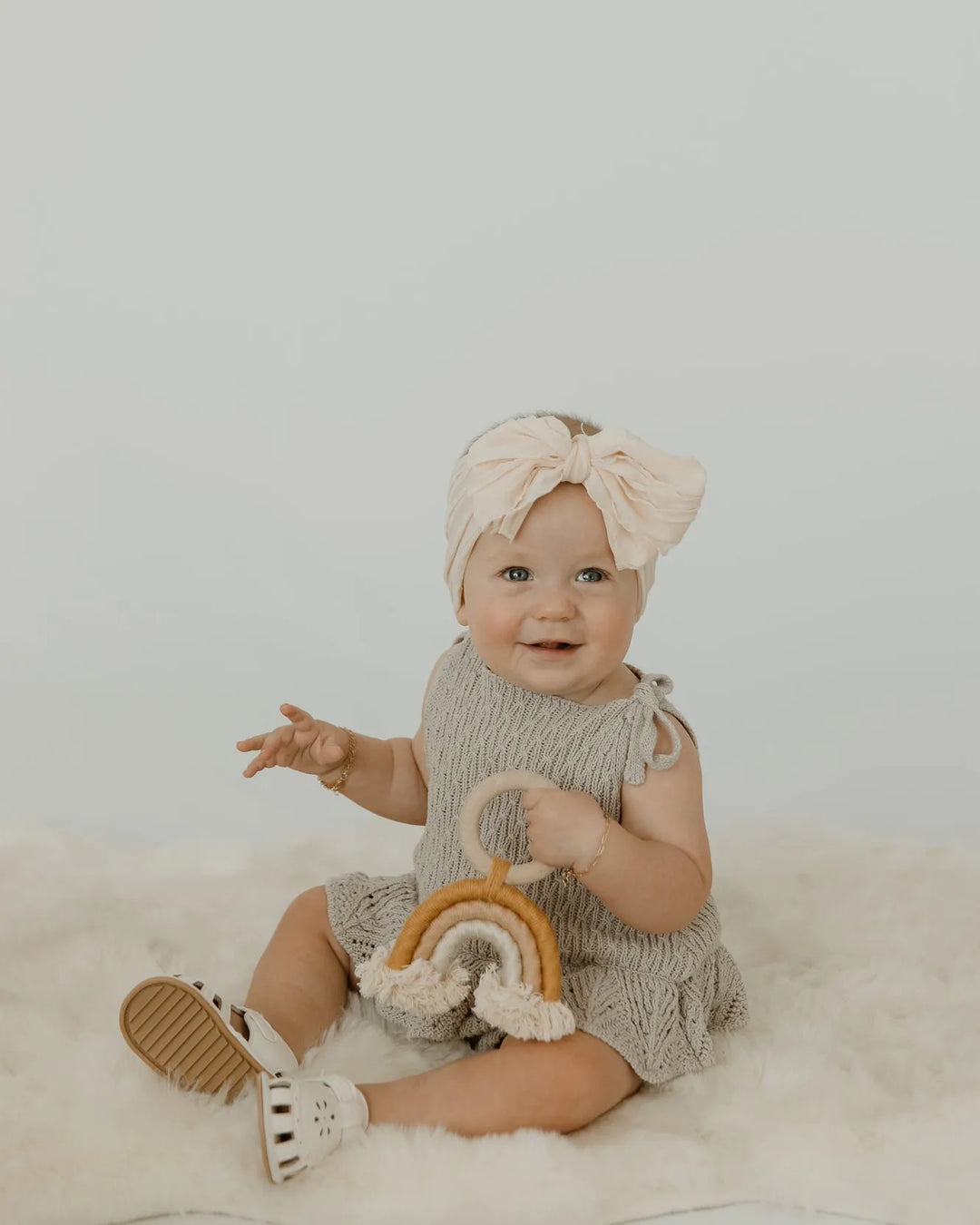 Swoon Layered Headband in Oatmeal