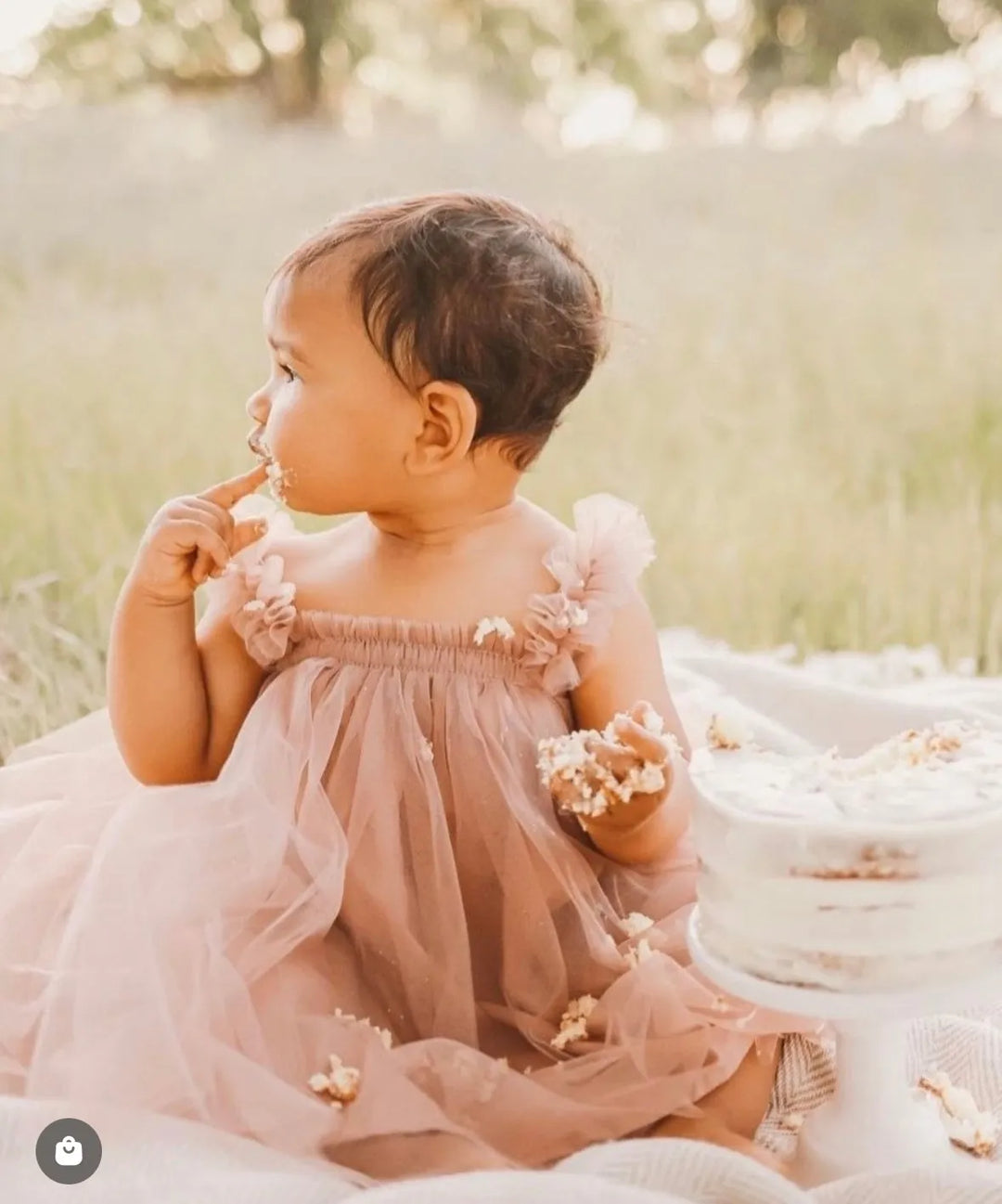 Daphne Dress in Dusty Rose Reverie Threads