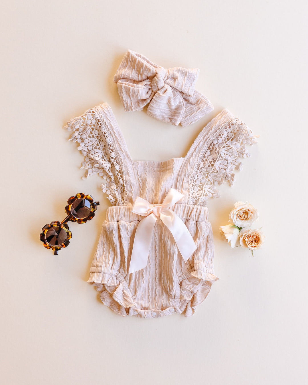 Luxe Romper in Natural