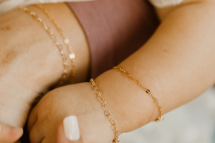 Mommy & Me Stella Bracelet - 14K Gold Filled