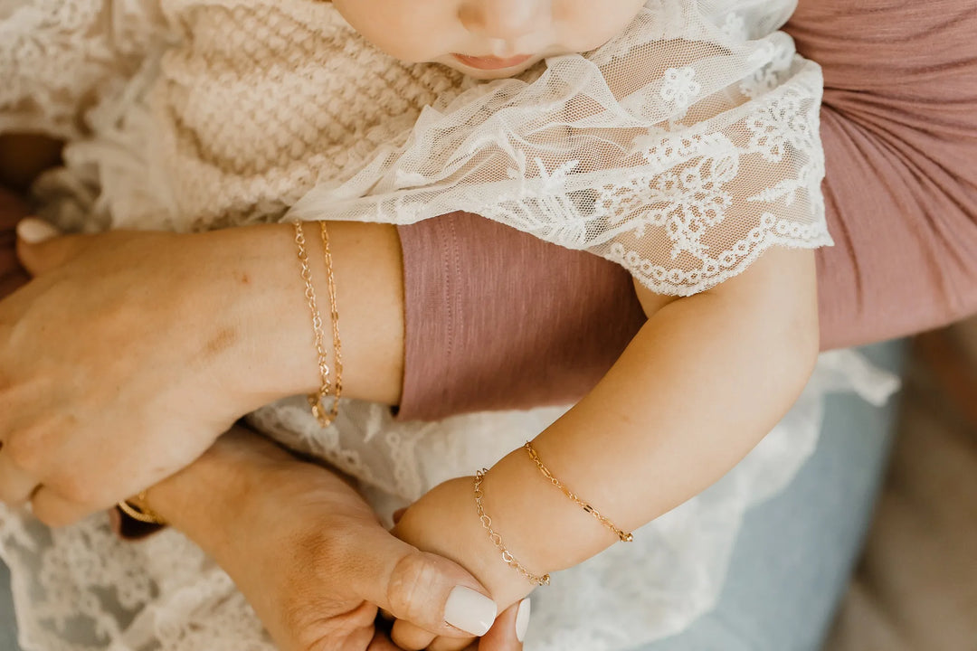 Mommy & Me Stella Bracelet - 14K Gold Filled