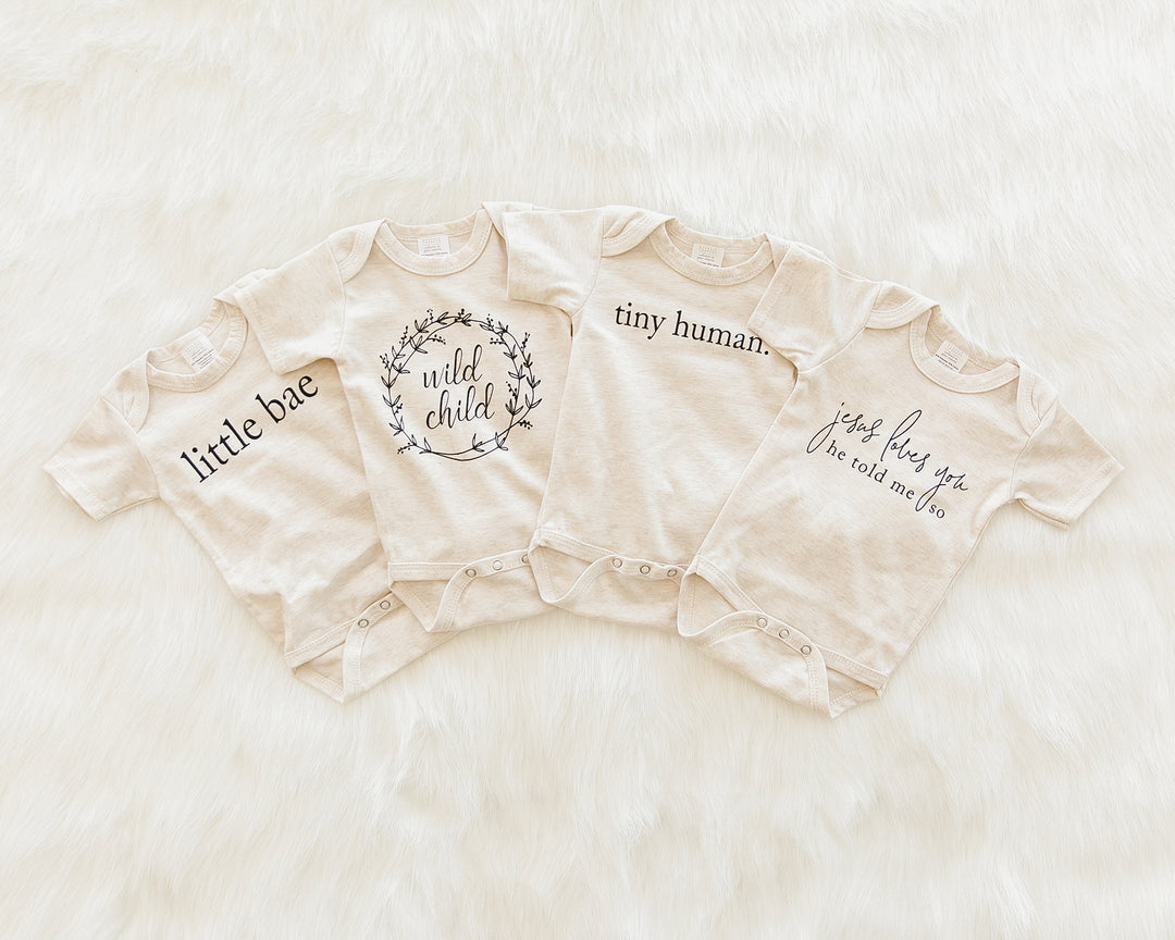 Tiny Human Bodysuit - Reverie Threads