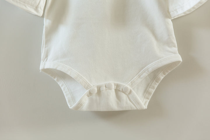 Annabelle Bodysuit in White - Reverie Threads