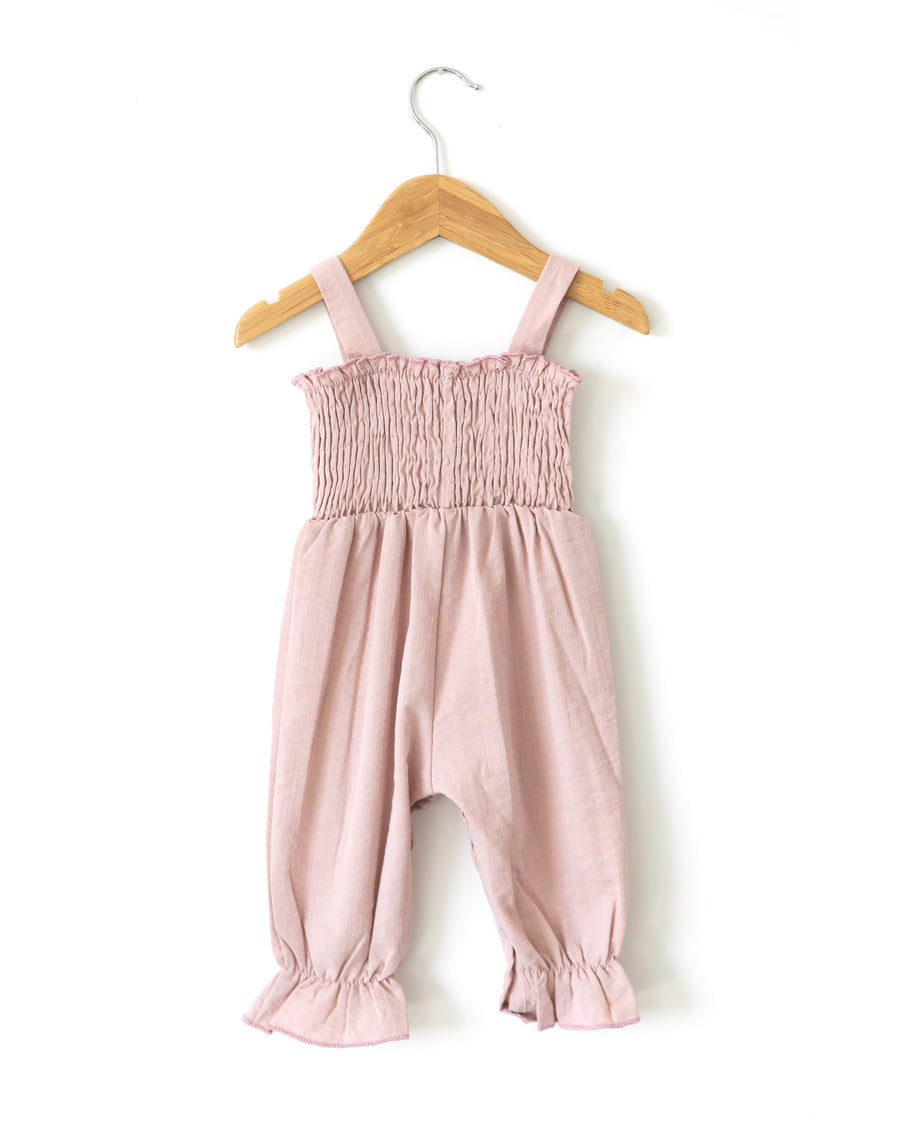 Tiana Romper in Blush Pink - Reverie Threads
