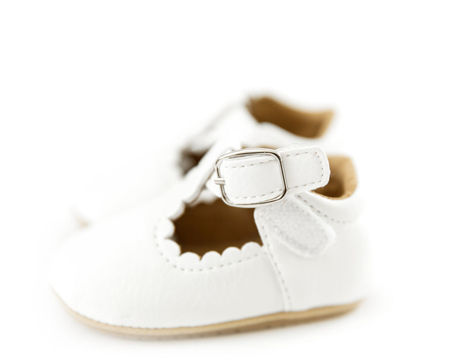 Eliza Shoes in White - Reverie Threads