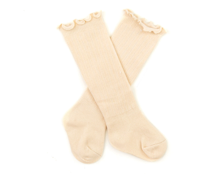 Eden Socks in Beige - Reverie Threads