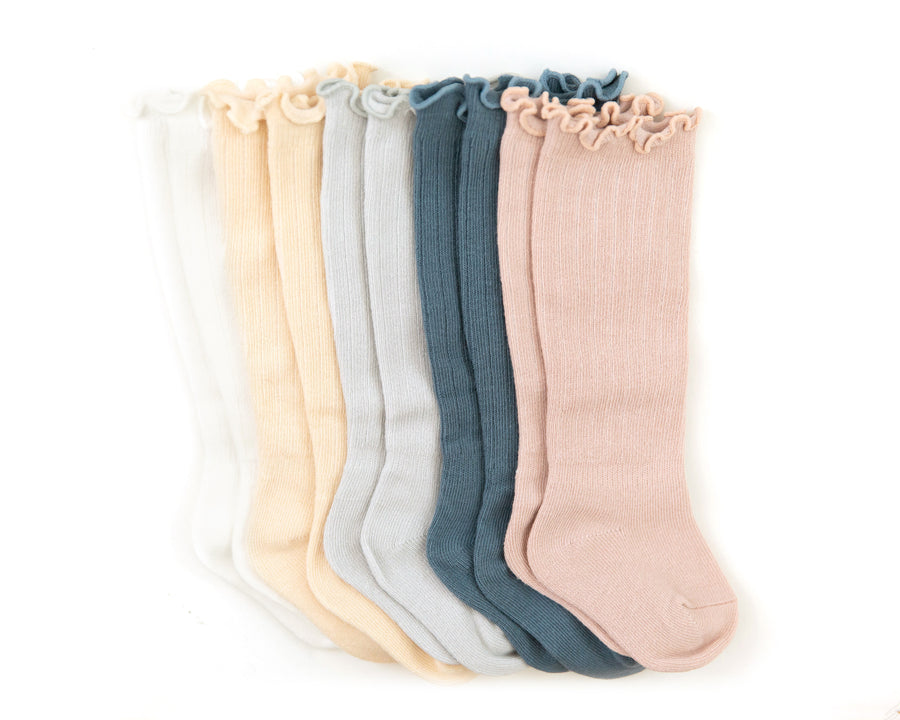 Eden Socks in Pink - Reverie Threads