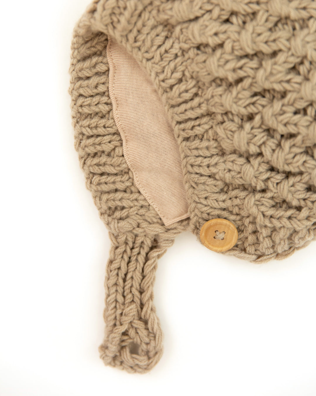 Noelle Knit Beanie in Dusty Brown - Reverie Threads