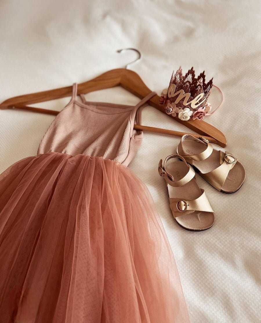 Ballerina Dress in Mauve