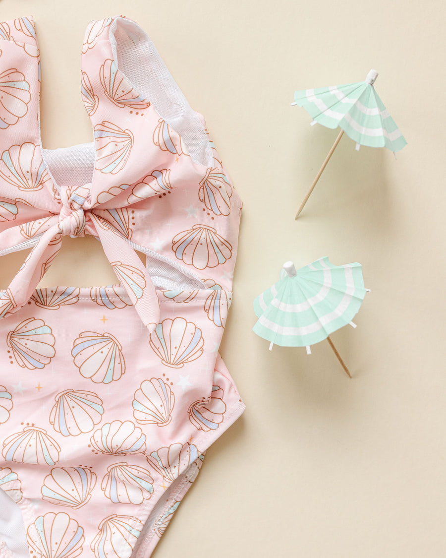 Claire Swimsuit in Seashell